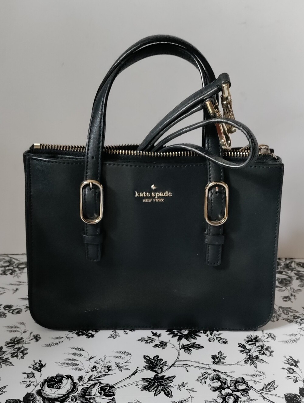 Kate Spade Connie Mini Black Satchel